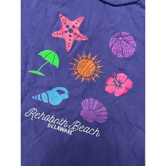 Deleware Beach Kids Shirt Size 10/12 - Picture 4 of 4